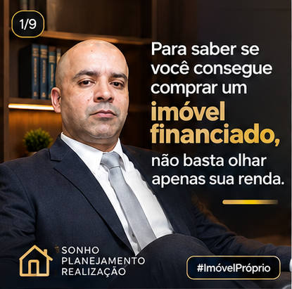 Informação 1 de 9 sobre financiamento imobiliário